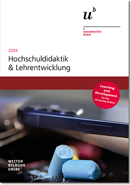 Titelseite der HD-Broschüre mit einem Bild von einem Smartphone und Kreide